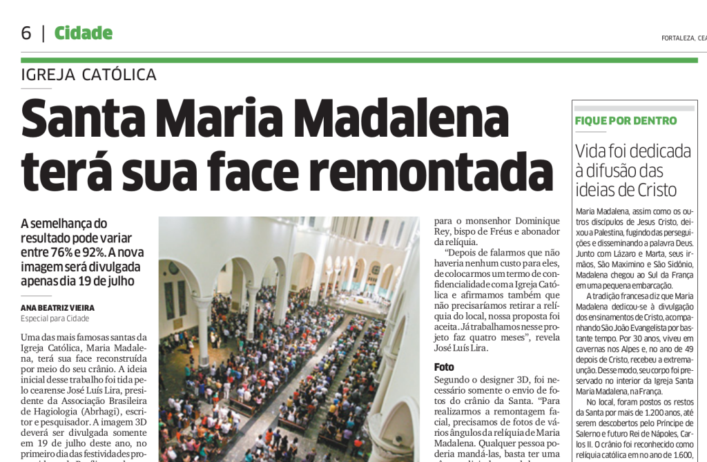 Matéria veiculda no Diário do Nordeste, jornal mais popular do Ceará. Leia na íntegra aqui.